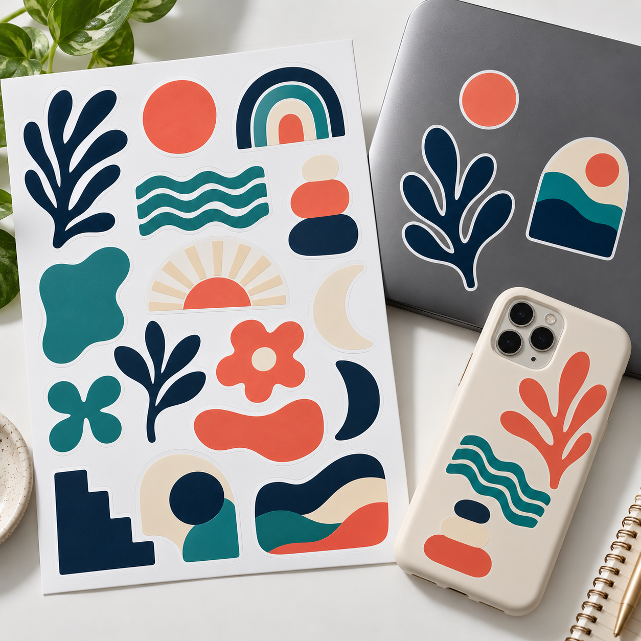 Bubble-Free Die-Cut Decals (Opaque)