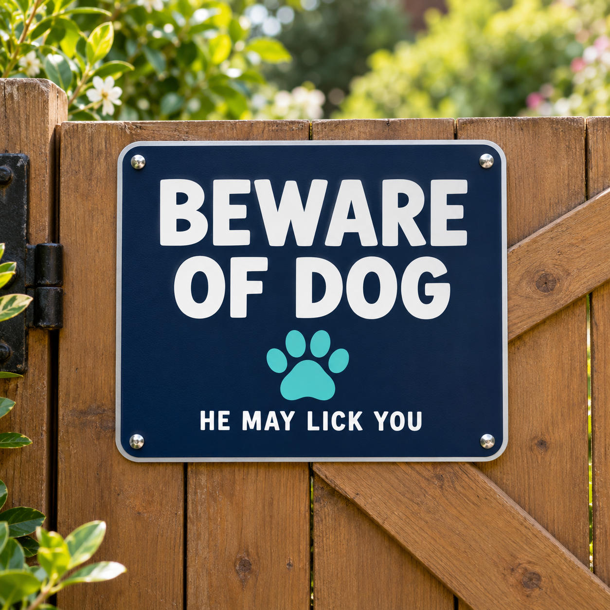 Funny Beware of Dog Signs