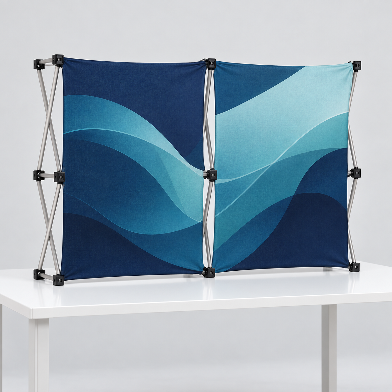 Double X Micro GeoMetrix Table Top Display
