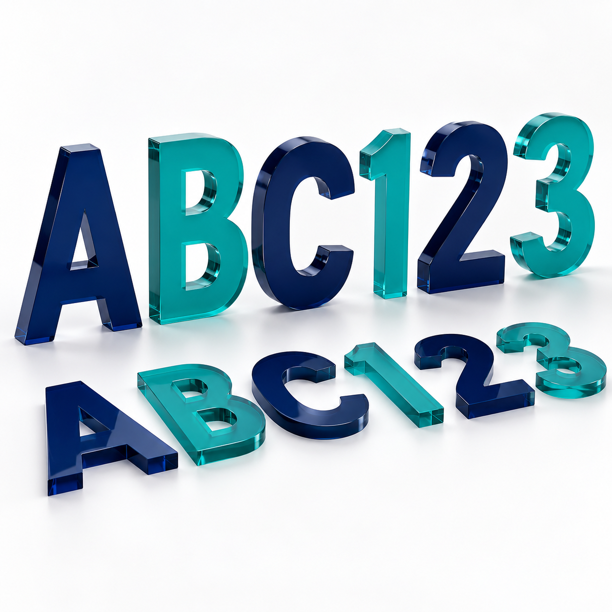 Acrylic Letters and Numbers