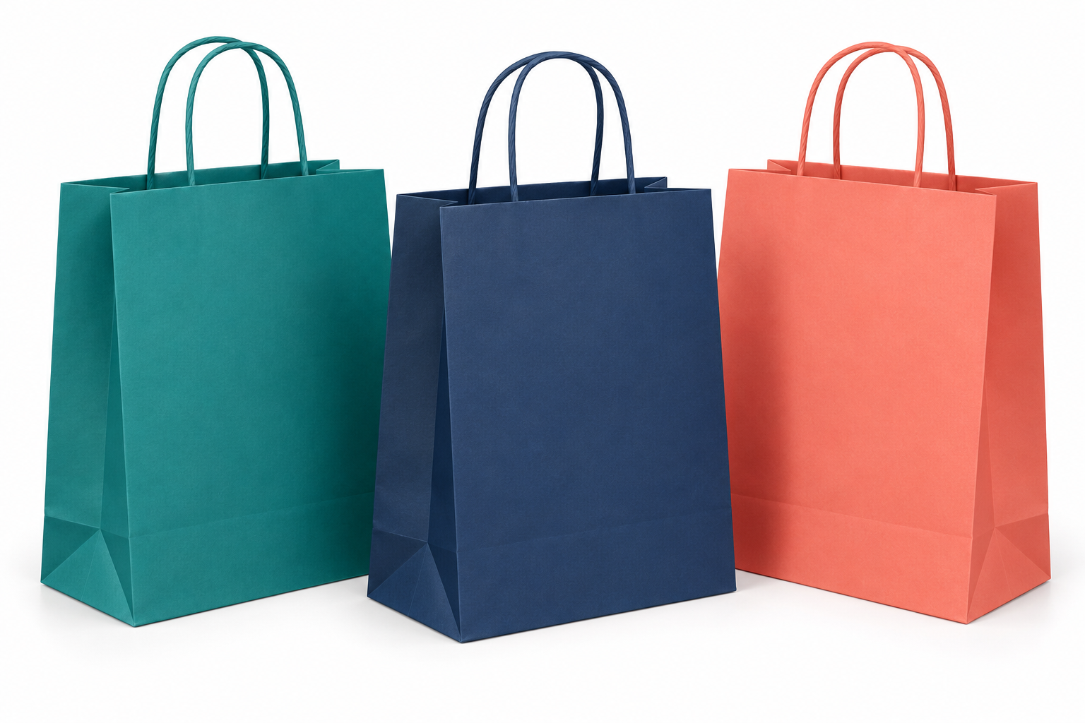 Colored Paper Bags