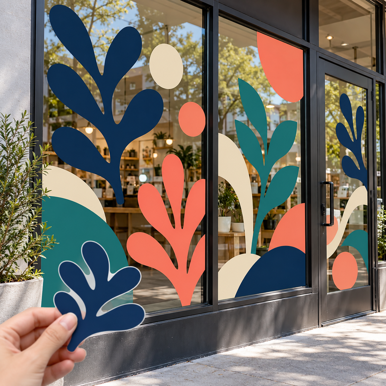 Die-Cut Opaque Window Decals