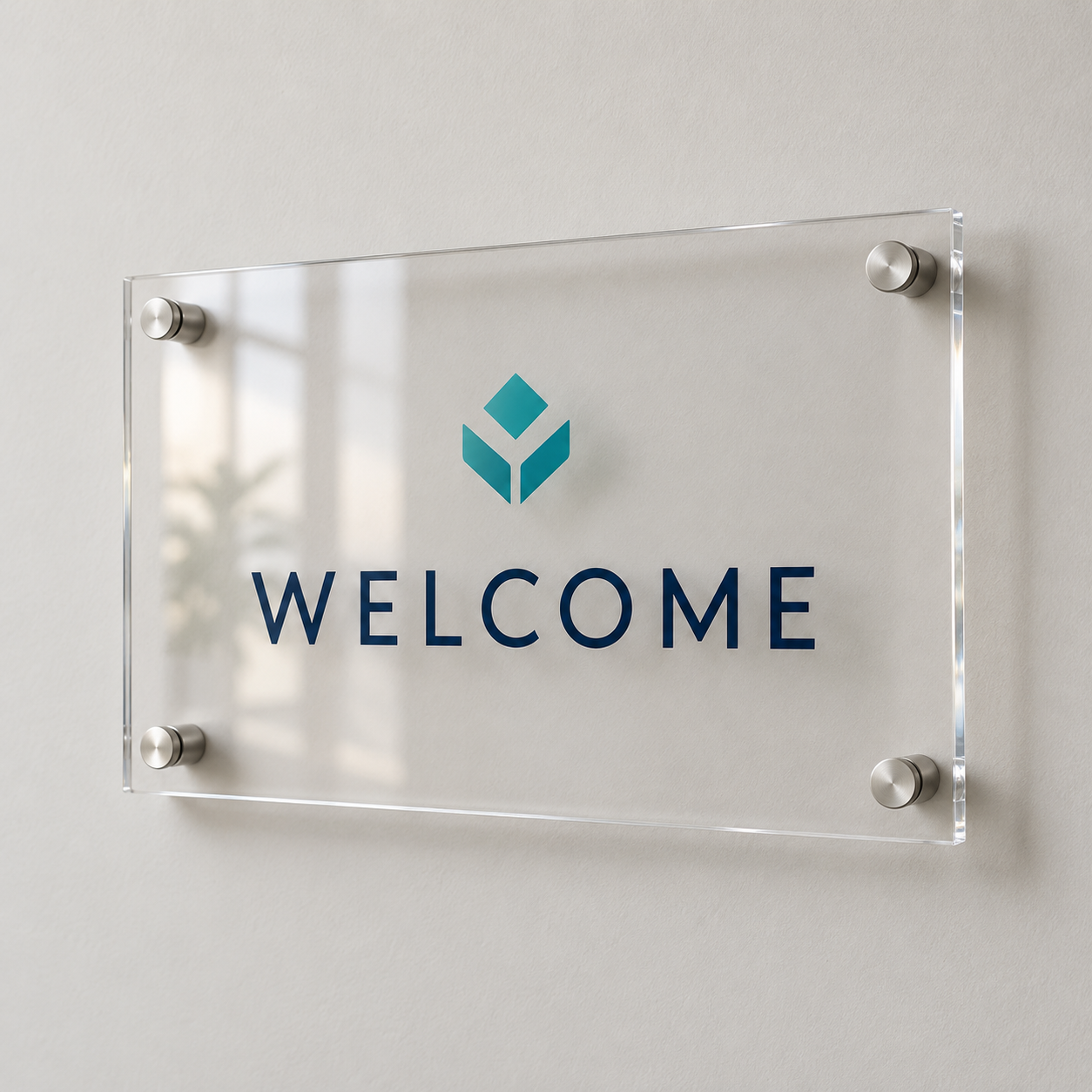 Clear Acrylic Signs