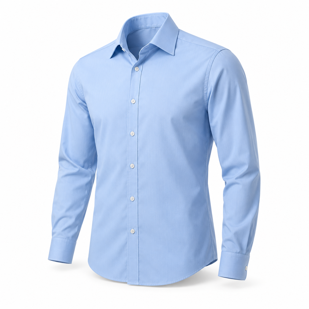 Custom Dress Shirt – Sky Blue