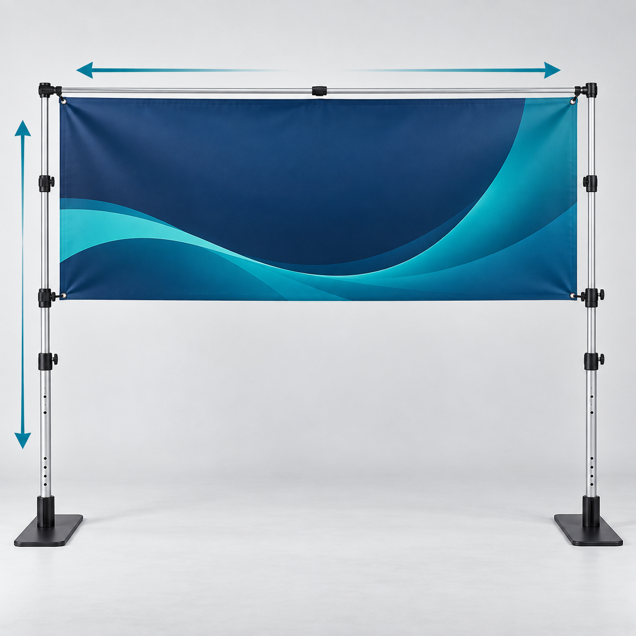 Adjustable Banner Stand