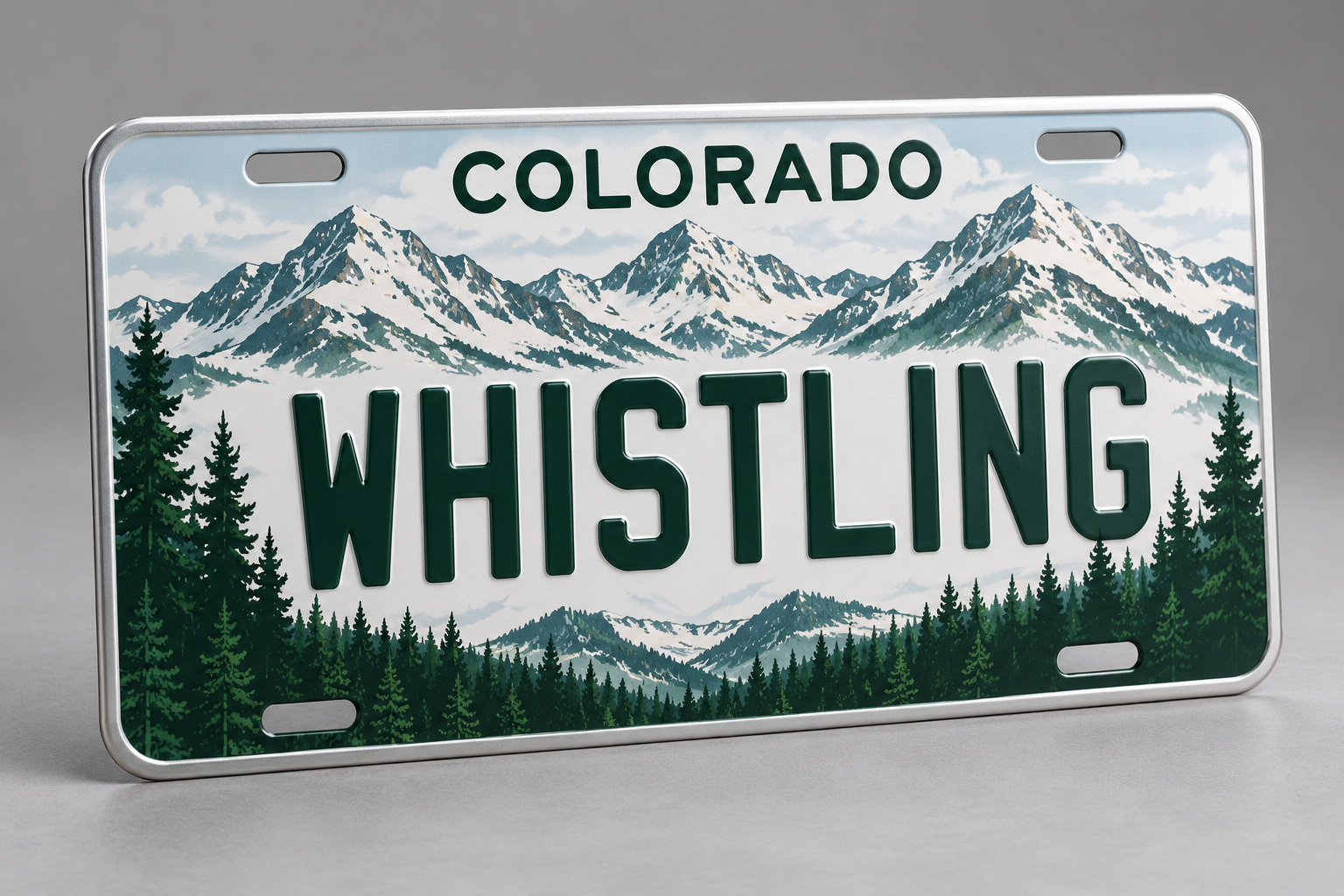 Colorado License Plates