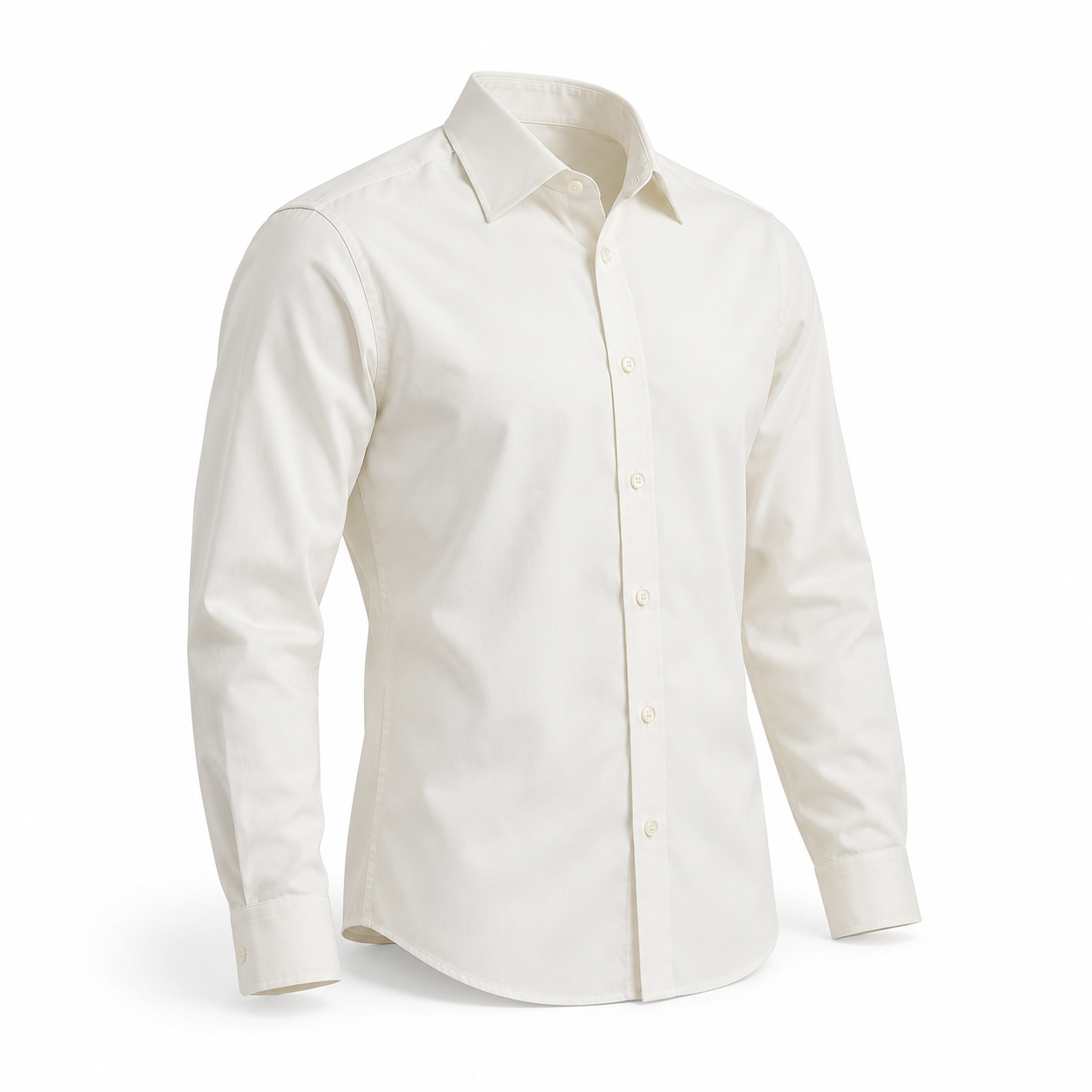 Custom Dress Shirt – Off White