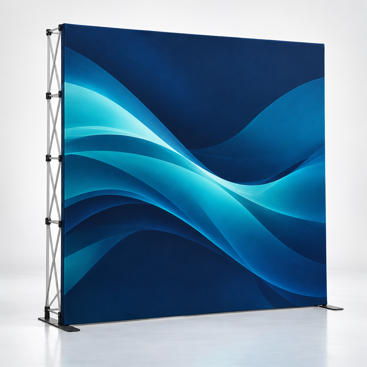 Fabric Pop Up Straight Display