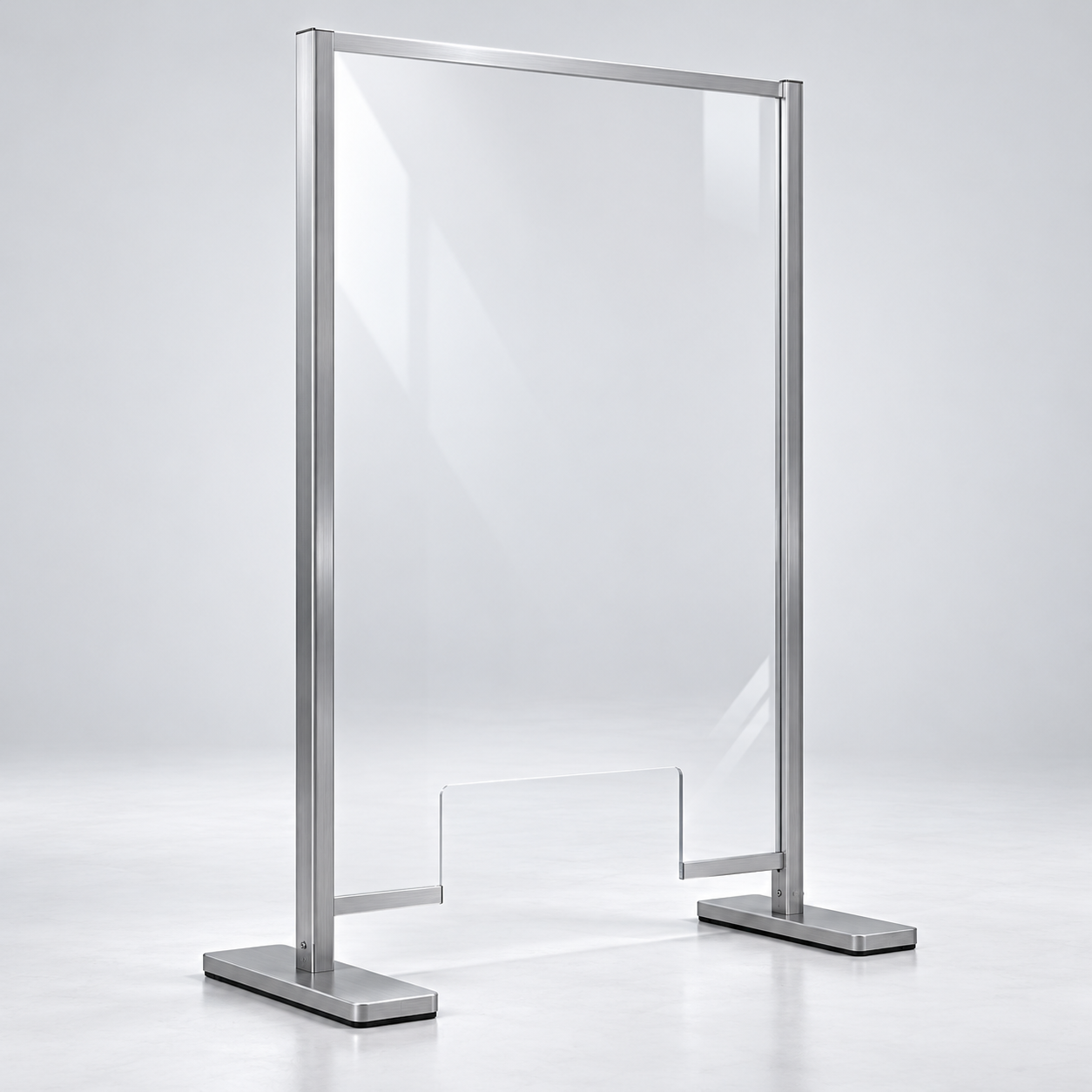 Floor Standing Sneeze Guard
