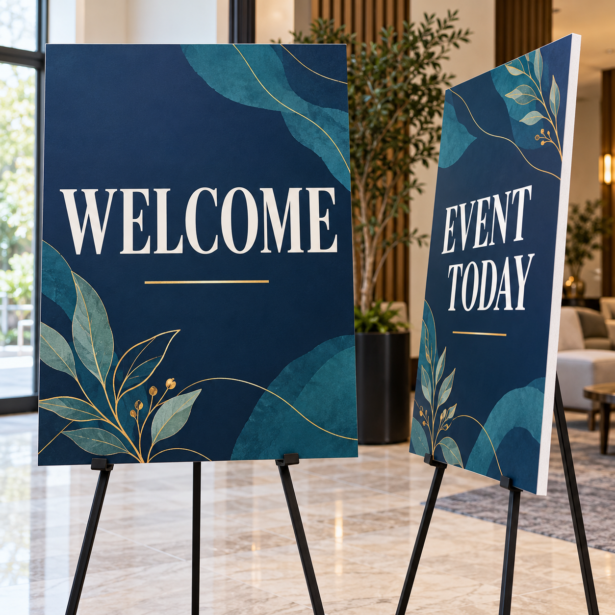 Foam Board Signs Outdoor events