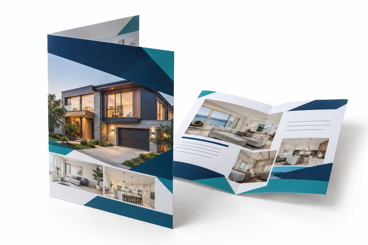 Folded Real Estate Flyers Main product image