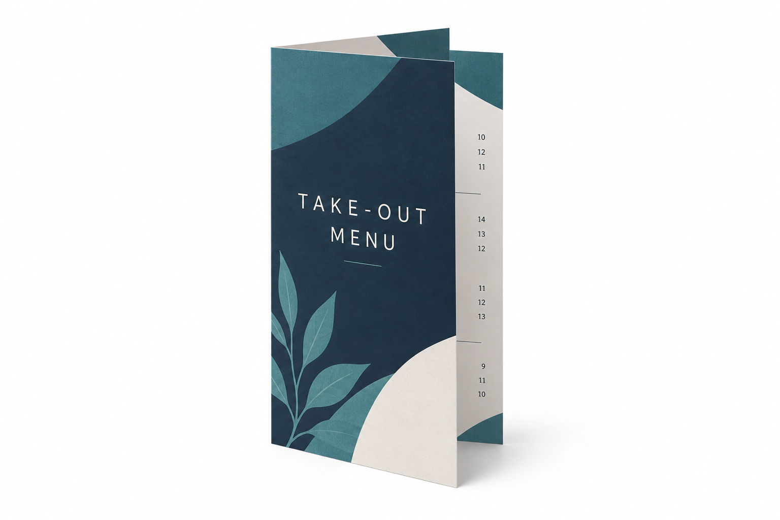 Folded Take-Out Menus Main product image
