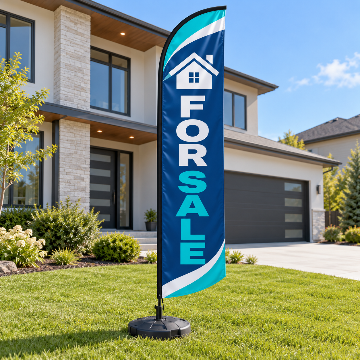 Pre-Printed For Sale Feather Flag Main product image