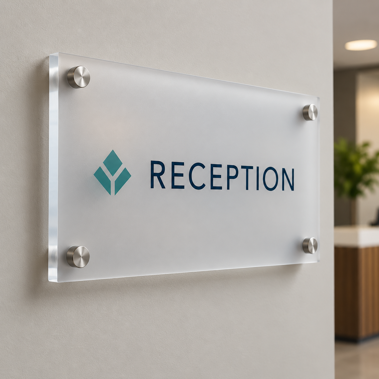 Frosted Acrylic Signs