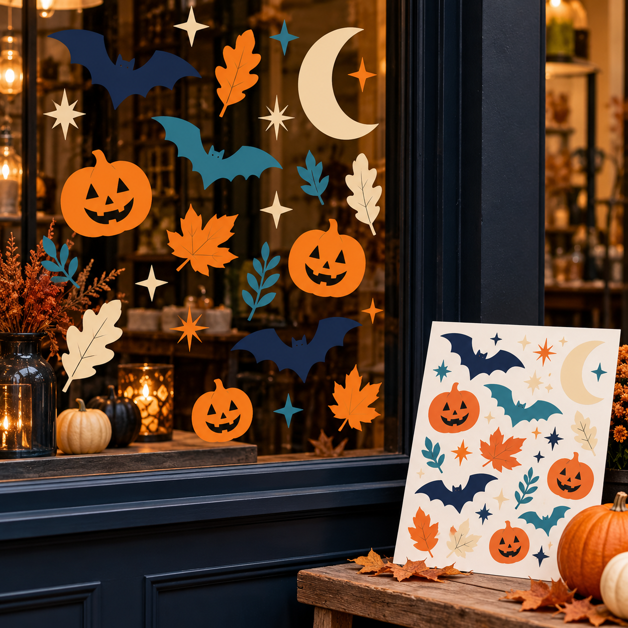 Halloween Vinyl Decals Outdoor events