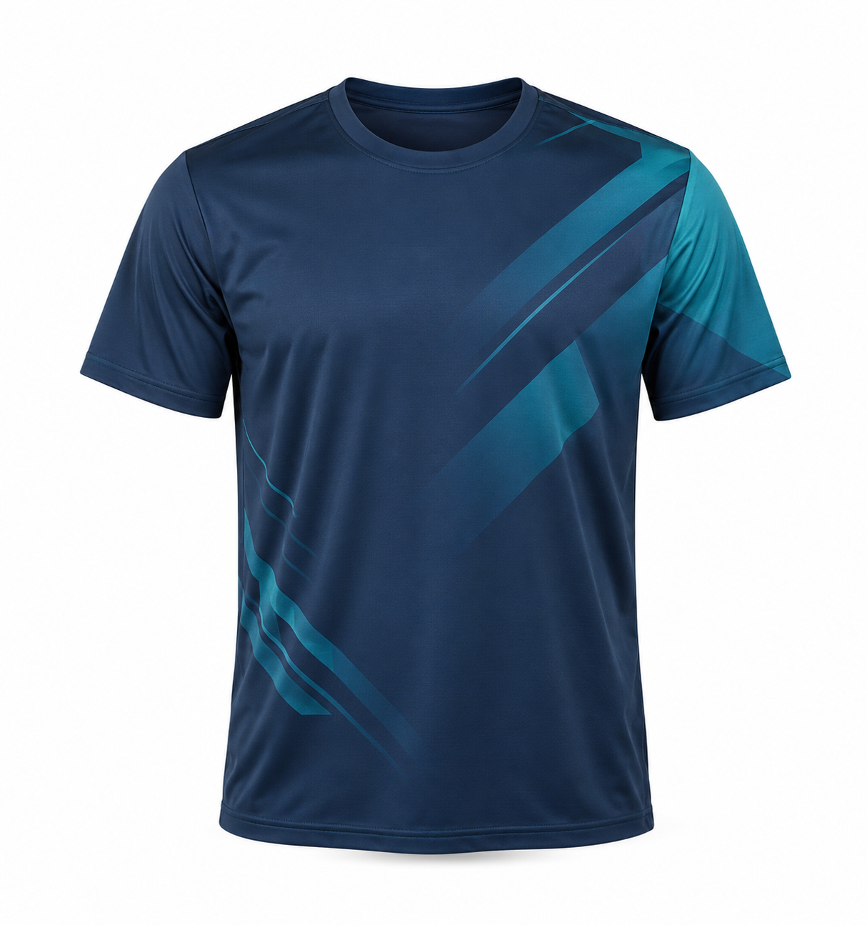 Men's Dry-Fit Moisture Wicking T-shirt - Crew Neck