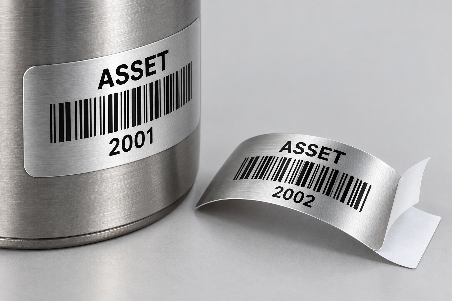 Metal Asset Tags - Aluminium (Flexicurve) Main product image