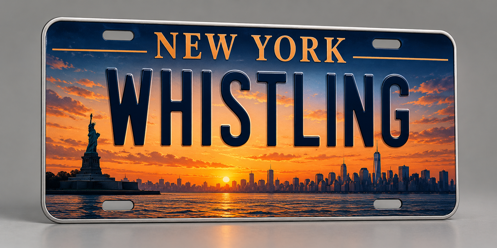 New York License Plates Outdoor events