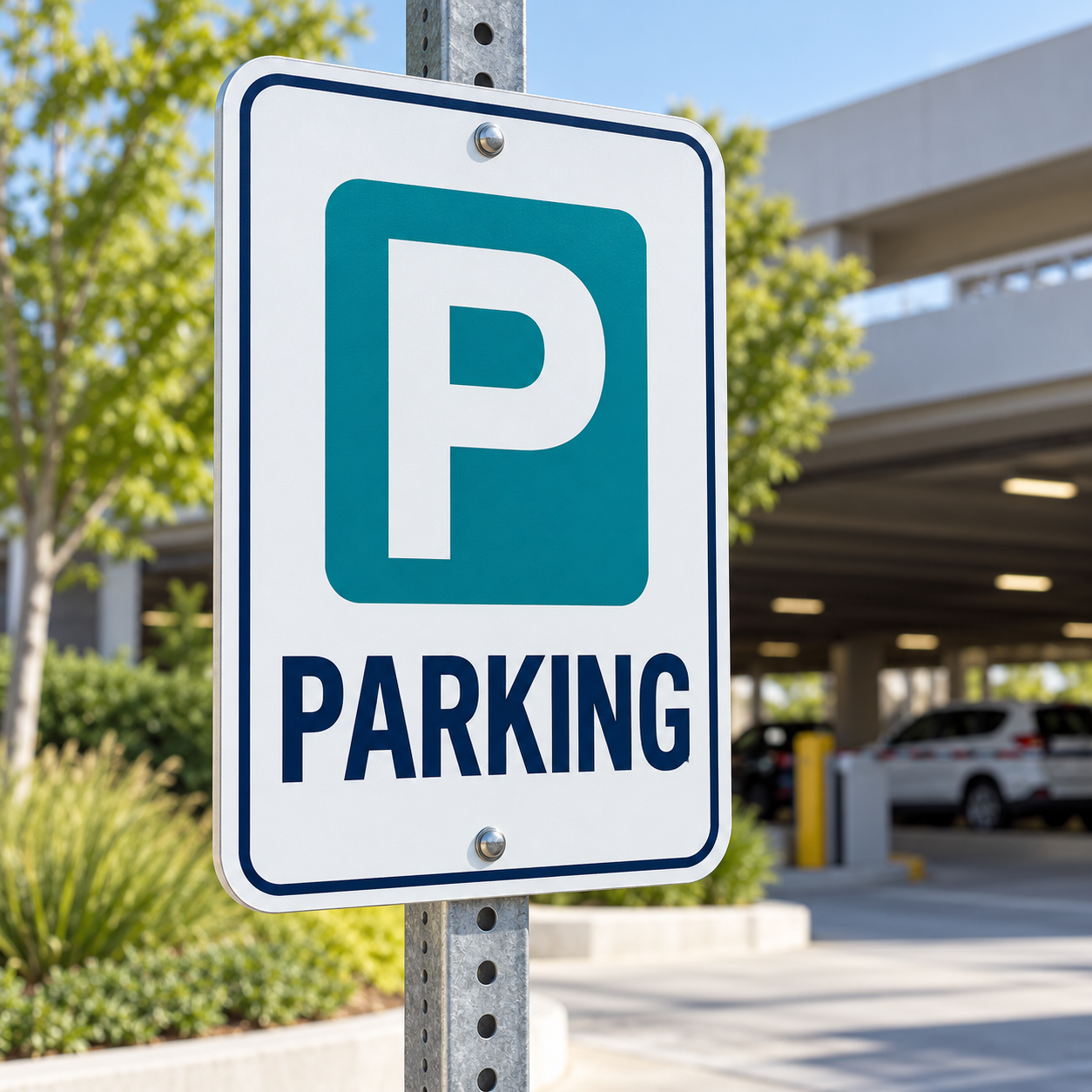 Parking Signs Outdoor events
