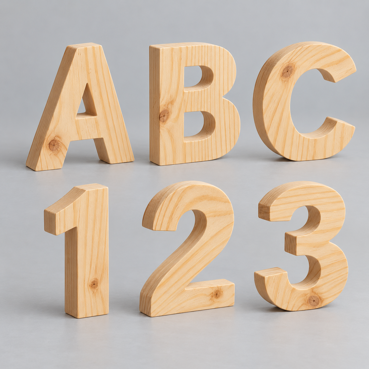 Pinewood Letters and Numbers Outdoor events