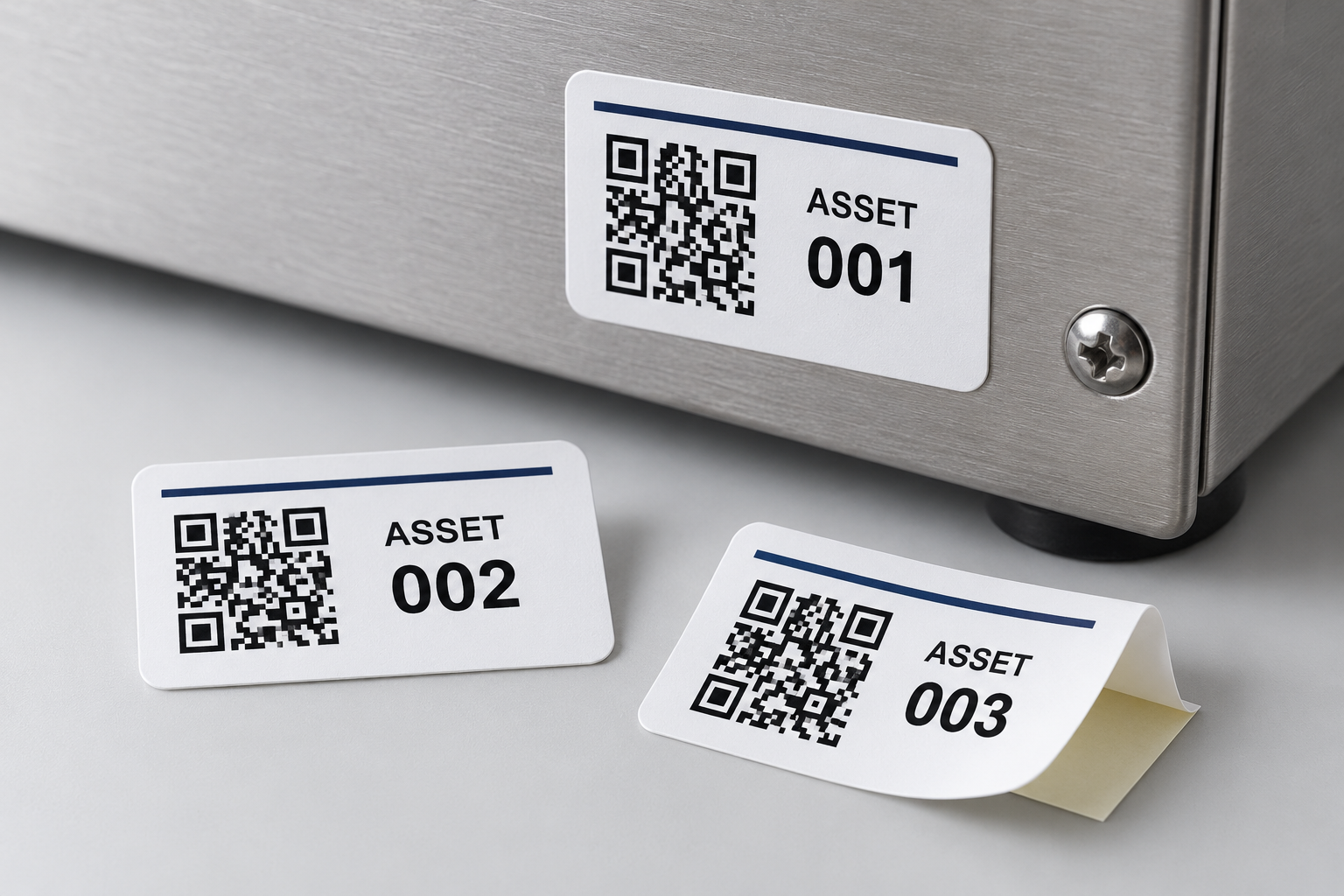 QR Asset Tags Outdoor events