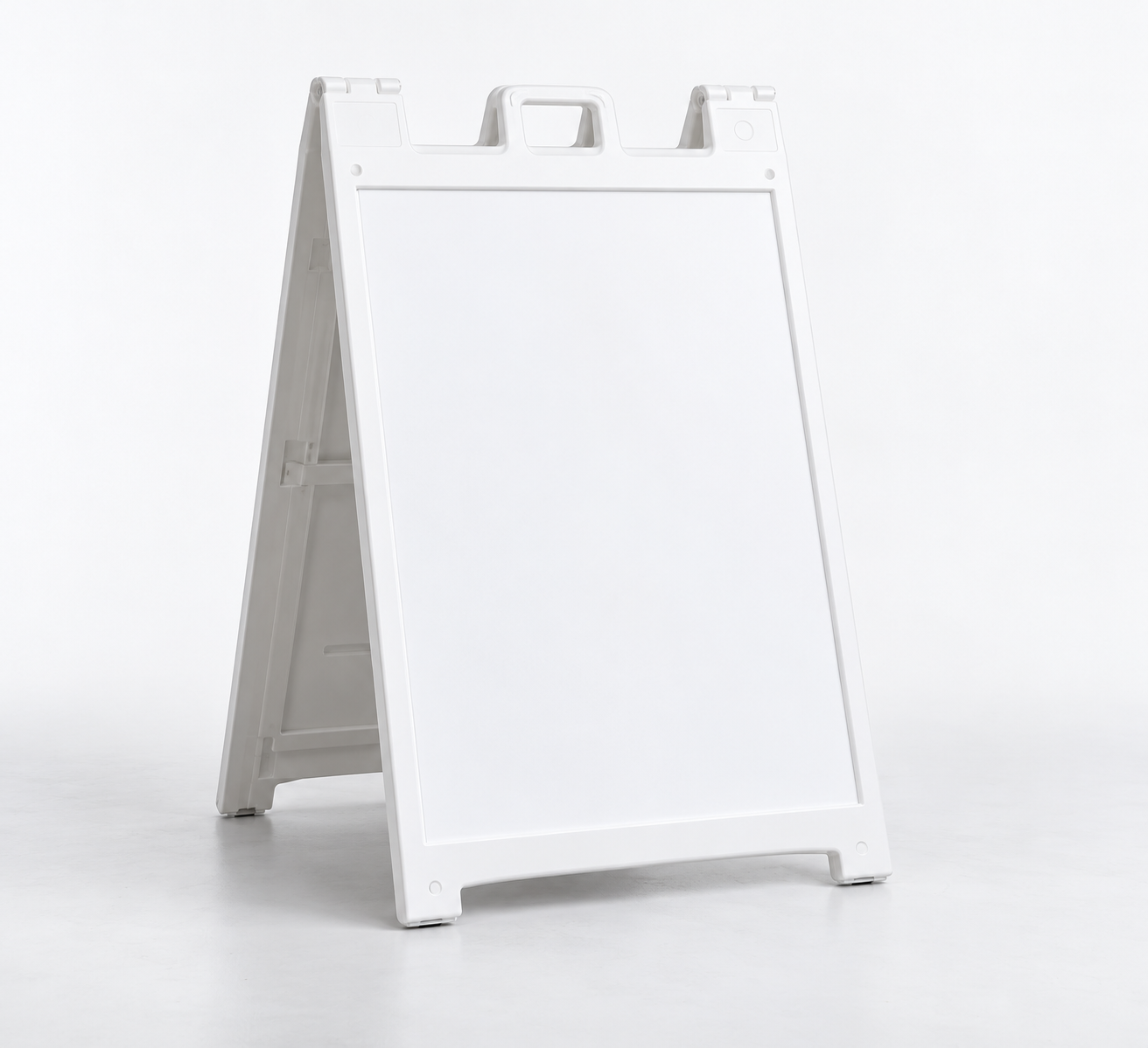 Sandwich Board - Deluxe White Outdoor events