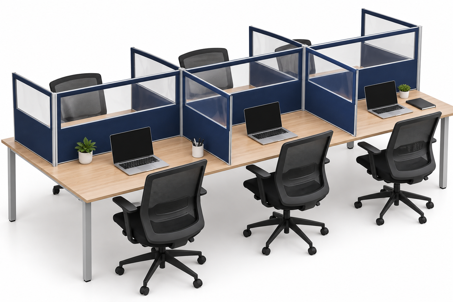 SEG Desktop Dividers - 6 Desk Outdoor events
