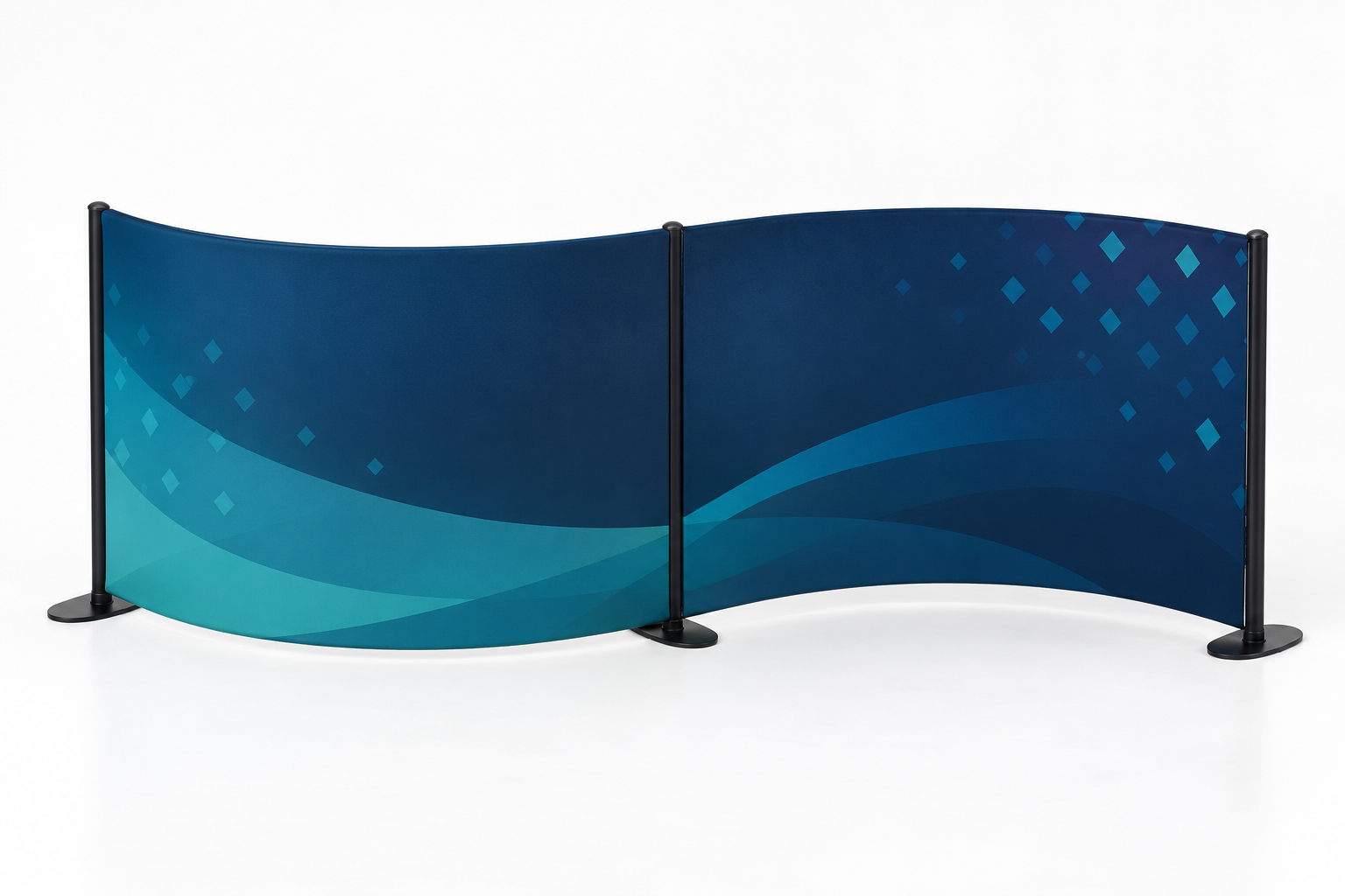 SEG Portable S Shape Queuing Panel Main product image