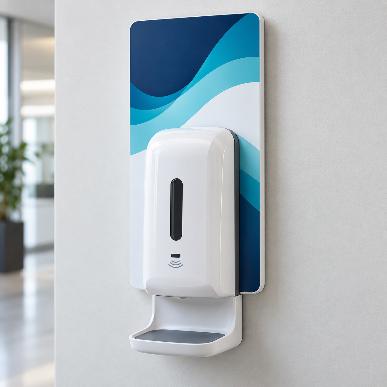 Touch-Free Dispenser Wall Mounted Sign Outdoor events