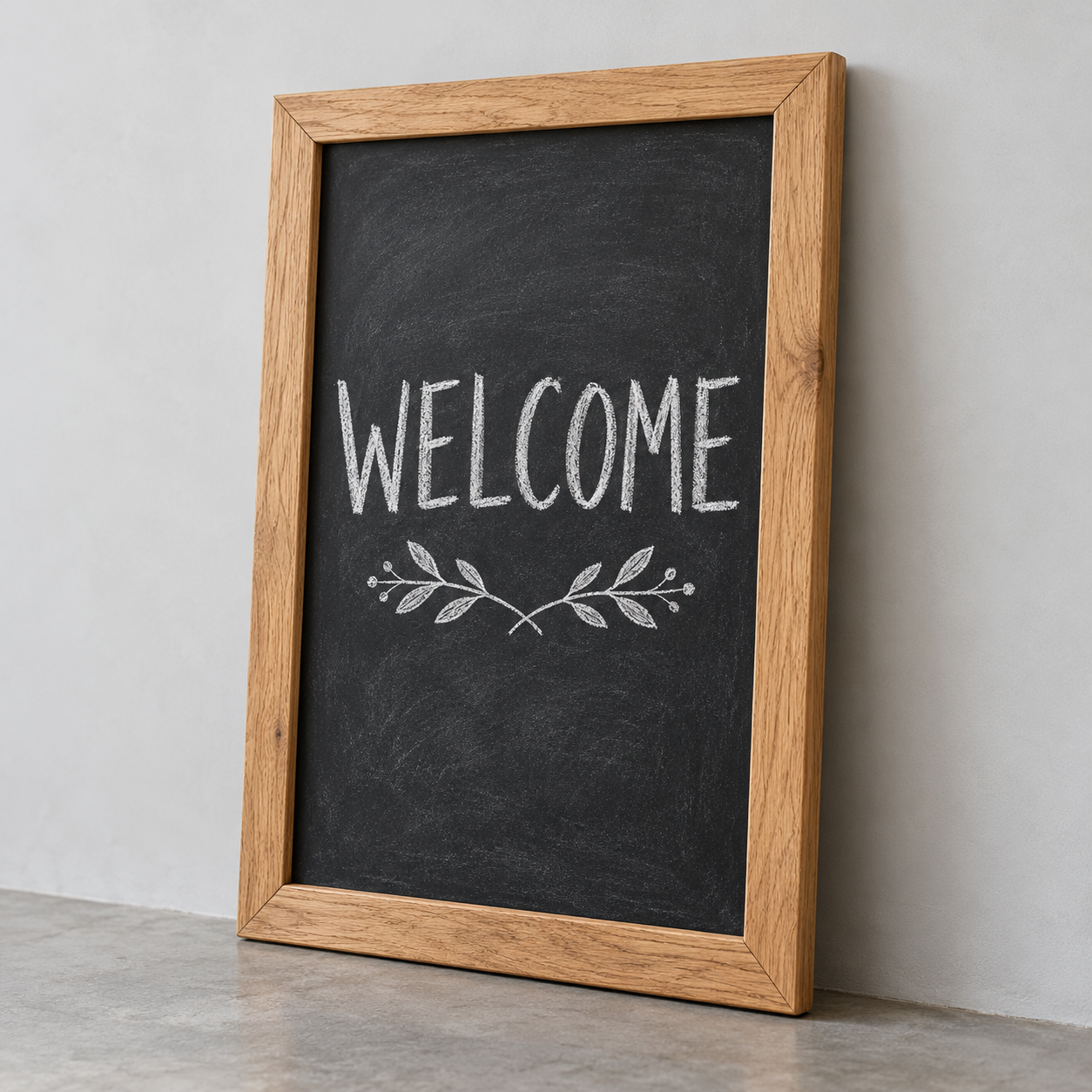 Wood Chalkboard Main product image